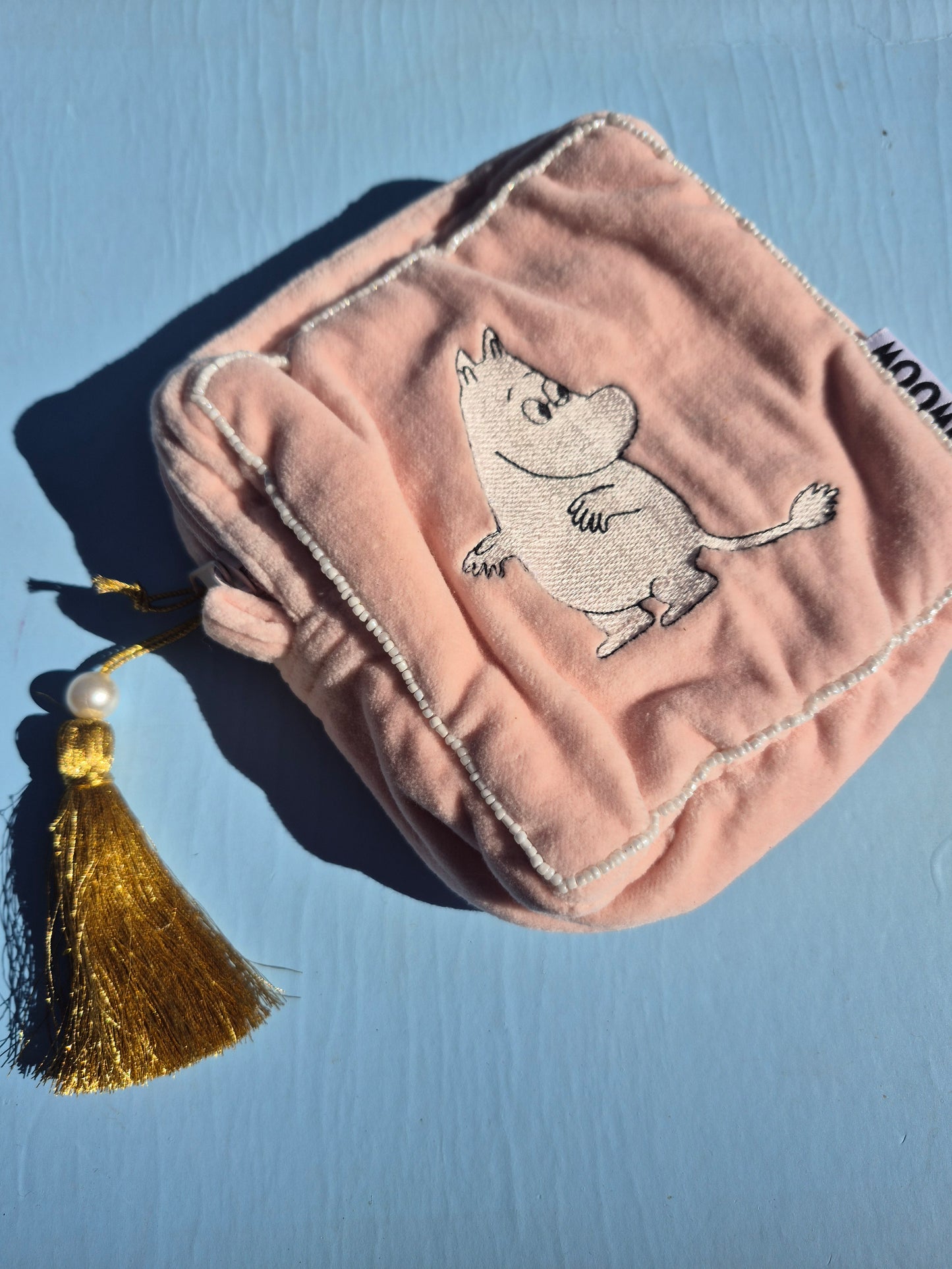 Täschchen aus Samt mit Mumin