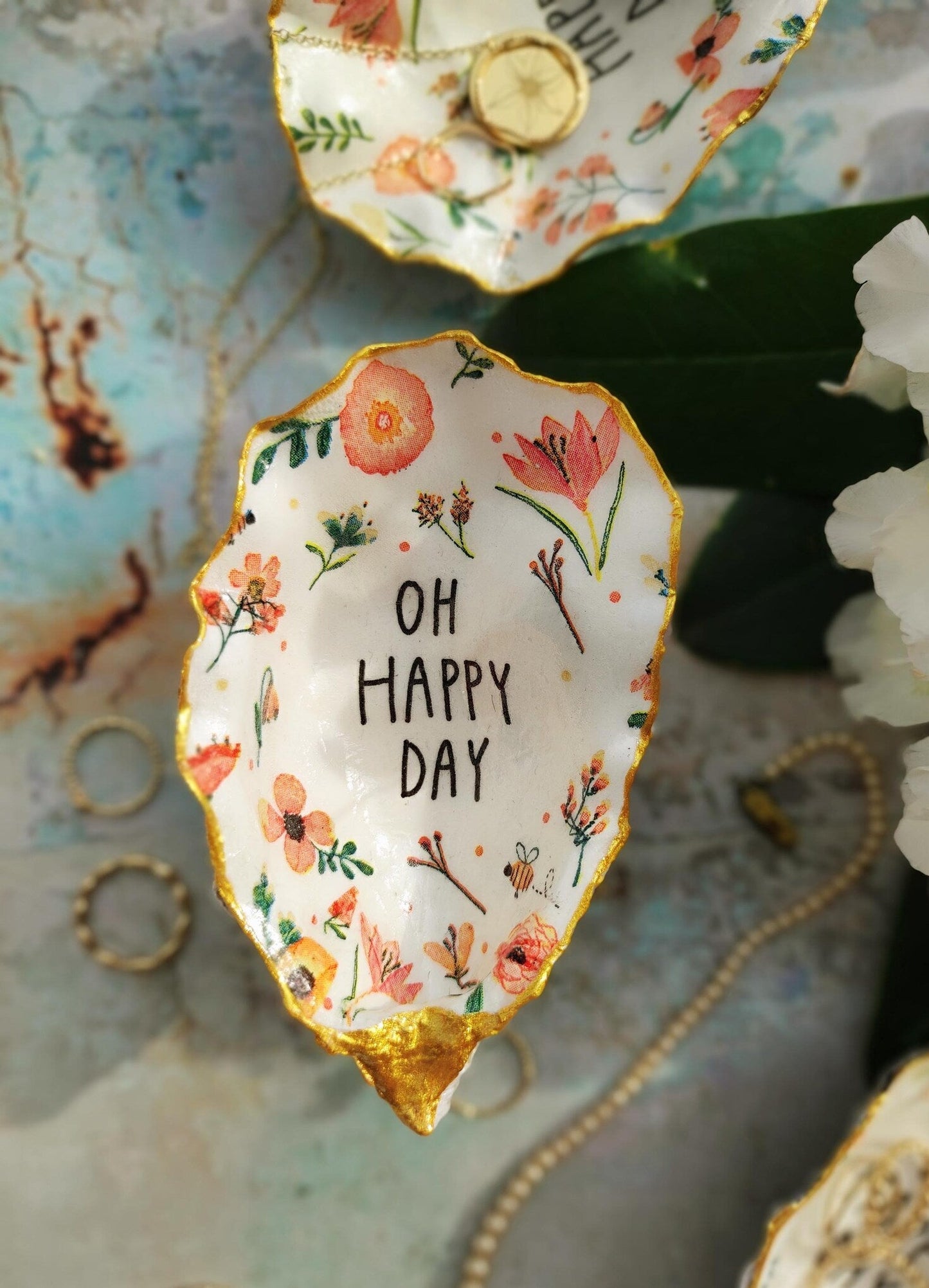 Austern Schmuckschale - Oh Happy Day