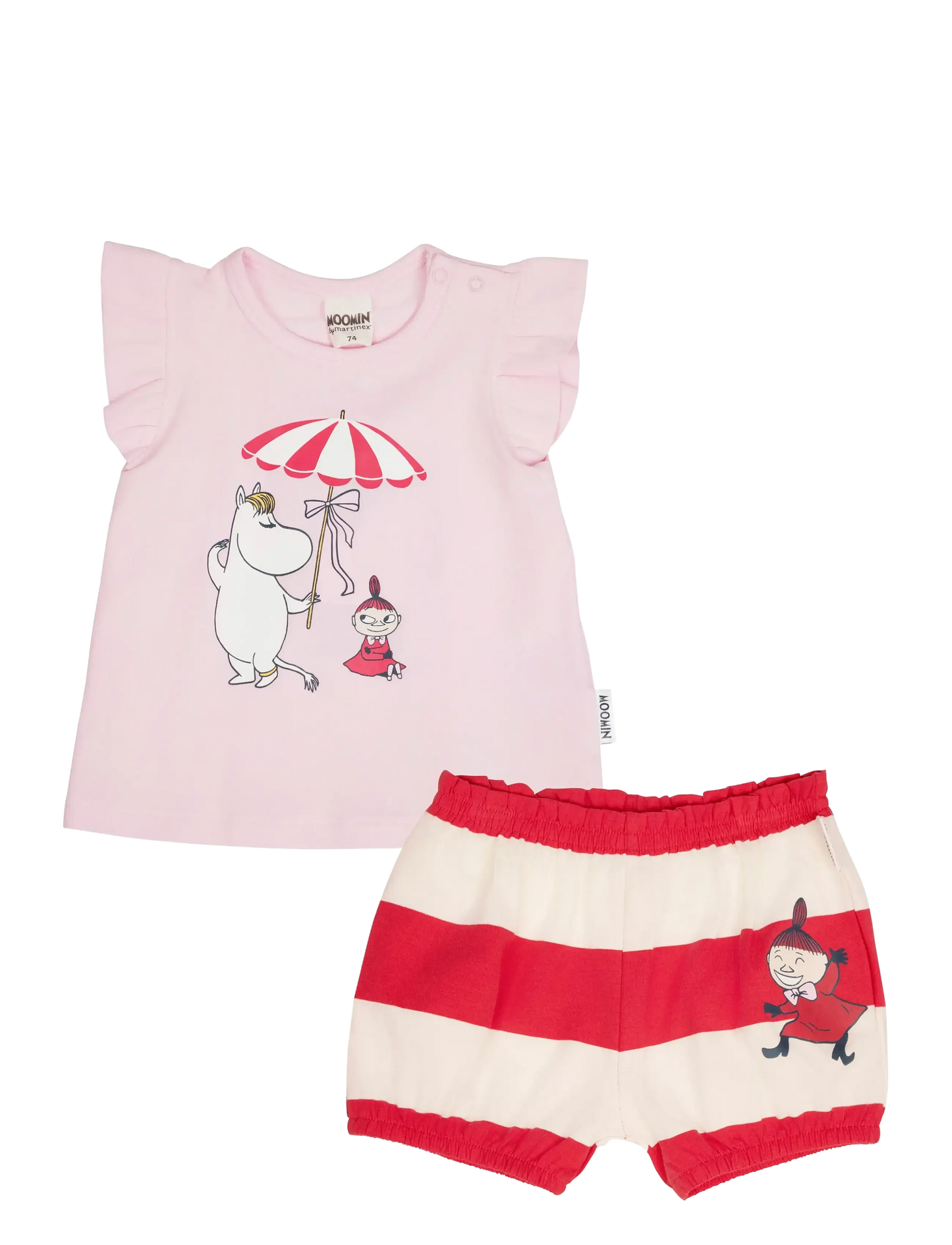 Mumin-Set - Kurze Hose und Shirt