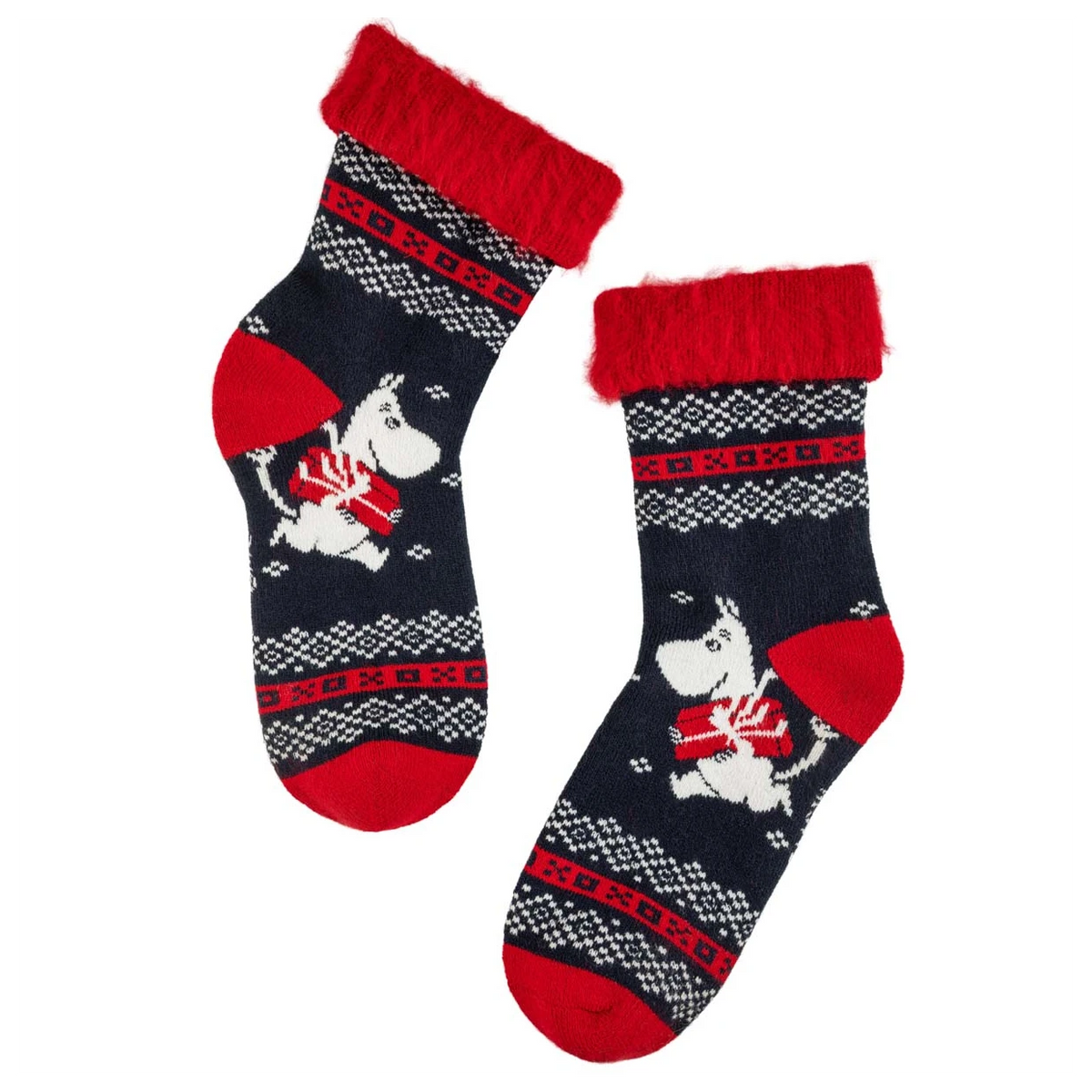 Kuschelige Socken mit Mumin