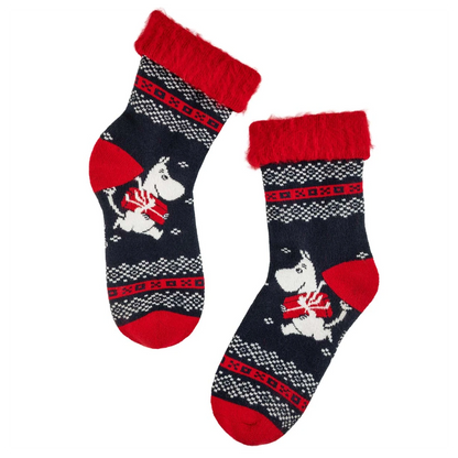 Kuschelige Socken mit Mumin